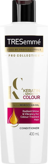 TRESemme Keratin Smooth Color Conditioner Αναδόμησης/Θρέψης για Βαμμένα Μαλλιά 400ml