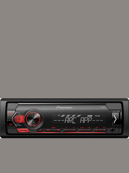 Pioneer Ηχοσύστημα Αυτοκινήτου Universal 1DIN (USB/AUX) με Αποσπώμενη Πρόσοψη