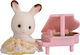 Epoch Toys Παιχνίδι Μινιατούρα Sylvanian Families Rabbit with Piano για 3+ Ετών