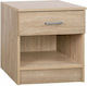 Wooden Bedside Table Sonoma 45x35.5x47cm