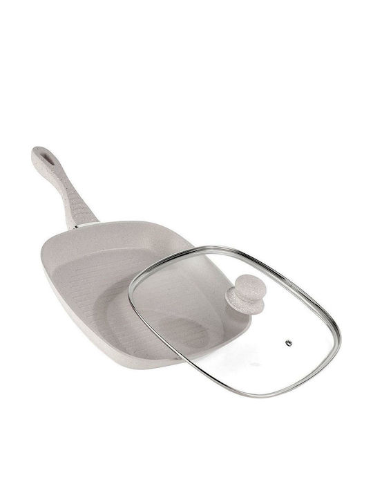 Heinner Mozaik Grill With Lid made of Aluminum with Non-Stick Coating 28cm
