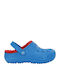 Crocs Ανατομικές Παιδικές Παντόφλες Μπλε