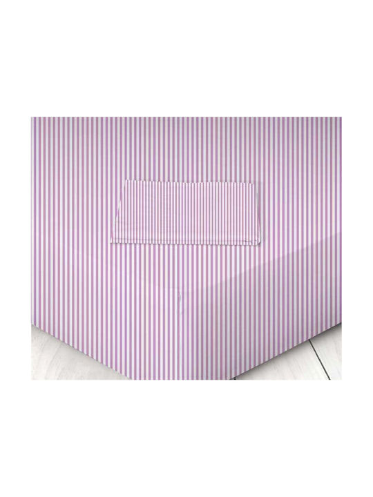 Marwa 42157120 Pillowcase Set with Envelope Cover Violet 50x70cm.