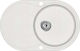 vidaXL Drop-In Spüle aus Verbundgranulat B78xT50cm White