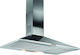 Pyramis Lux Classic 065030102 Hota Șemineu 60cm Inox