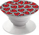 Pop Socket Κινητού Love Love Love Κόκκινο
