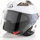 Acerbis Firstway White Motorradhelm Jet ECE 22.05 1250gr 23758.030