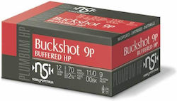 Nobel Sport Cartridges Plumbum HP Buckshot Buff...