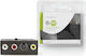 Nedis Switchable Convertor Scart masculin în RCA / S-Video feminin 1buc