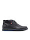 Leather Black Men's Boots Anatomical