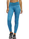 Believe This Camouflage Jacquard Women's Long Training Legging Blue