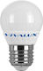 Vivalux LED Bulb 6W for Socket E27 and Shape G45 Warm White 470lm