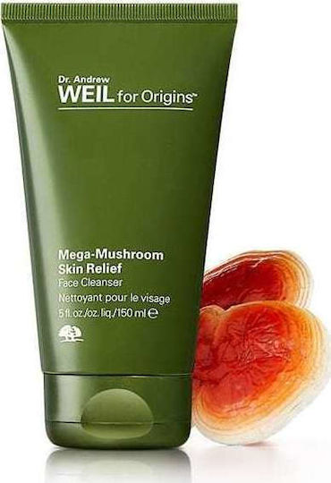 Origins Dr Andrew Weil Mega-Mushroom Skin Relief Face Cleanser Gel Cleansing Face 150ml