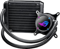 Asus ROG Strix LC 120 RGB Wasserkühlungssystem für Prozessoren Einzelner Ventilator 120mm für Socket /A/M/4/ / / /1/2/0/0/ /1/1/5/x/ Schwarz