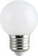 Vivalux LED-Lampe 1W für Fassung E27 und Form G45 Kühles Weiß 95lm