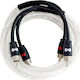 Ampire Cable RCA male - RCA female 2.50m XA250