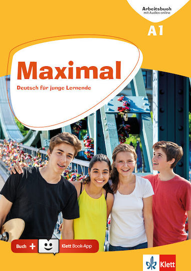 Maximal A1 Arbeitsbuch Mit Audios Dl+ Klett Book-app