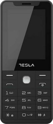 Tesla Feature 3.1 Dual SIM Κινητό με Κουμπιά Μαύρο