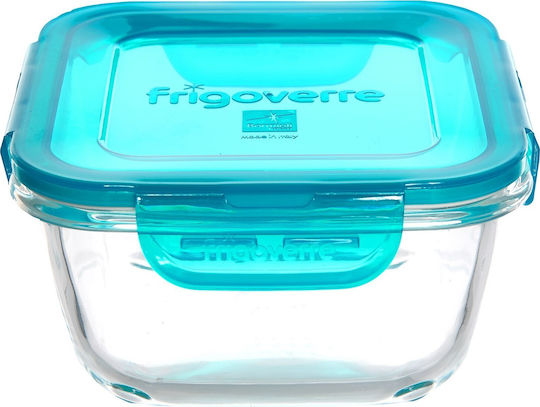 Bormioli Rocco Frigoverre Evolution Lunchbox Glas Blue Geeignet für die Mikrowelle 1400ml 1Stück