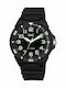 Q&Q Men's Watch 42mm Battery with Black Rubber Strap