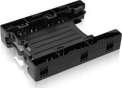 Icy Dock EZ-Fit Lite Πλαίσιο Για Σκληρούς Δίσκους IcyDock 2x6,3cm IDE/SATA in 3,5" HDD/SSD Μαύρο