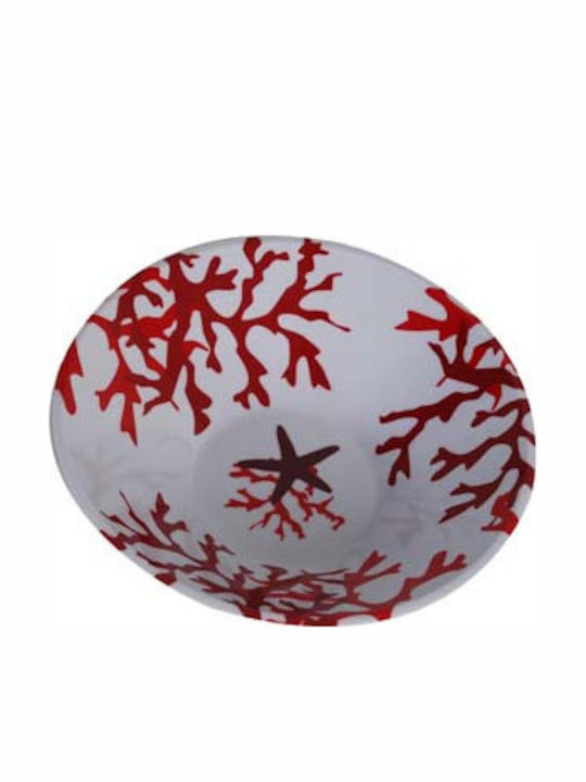 Mario Luca Giusti Corallo salad bowl Plastic Salad Bowl Rosso 19x19x5cm