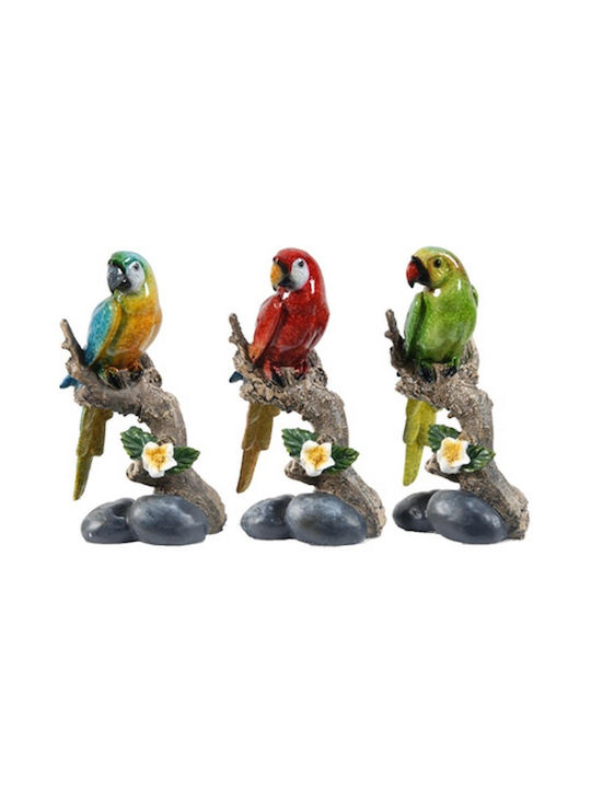 Artekko Set of Decorative Birds made of Ceramic 10.01x7.19x17.2cm 3pcs