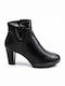 Envie Shoes Damen Knöchelstiefel Schwarz