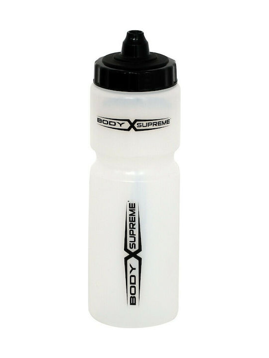 Body Supreme Water Bottle Sport Water Bottle Plastic 750ml White