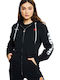 Ellesse Women's Hooded Cardigan Black