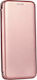 Forcell Book Δερματίνης Ροζ Χρυσό (Galaxy A30s)
