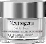 Neutrogena Cellular Boost Αnti-aging Day Cream Suitable for All Skin Types with Vitamin C 20SPF 50ml