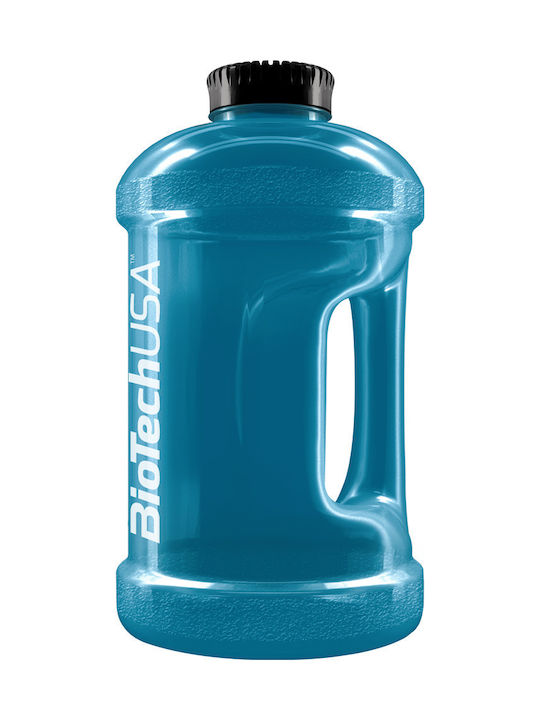 Biotech USA Gallon Sport Plastic Water Bottle 2200ml Blue
