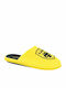 Parex Men's Printed Slippers Yellow