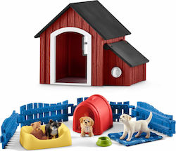 Schleich-S Miniature Toy Puppy Pen for 3-8 Years