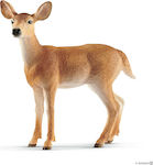 Schleich-S Miniature Toy White Tailed Doe for 3+ Years 8.5cm. (Various Designs/Assortments of Designs) 1pc