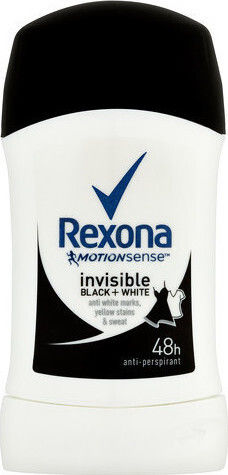 Rexona Motion Sense Invisible Black & White 48h Anti-perspirant 48h Deodorant Stick 40ml