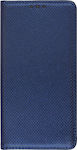 Buchen Sie Synthetisches Leder Blau (Redmi Note 8 Pro)