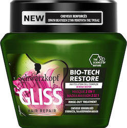 Gliss Bio-Tech Restore Μάσκα Μαλλιών για Επανόρ...