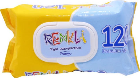 Renkly Premium Μωρομάντηλα 120τμχ