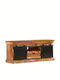 TV Stand from Solid Wood Brown L110xW30xH45cm