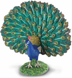 Collecta Miniature Toy Peacock 5cm