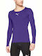 Puma Liga Baselayer Men's Athletic T-shirt Short Sleeve Purple