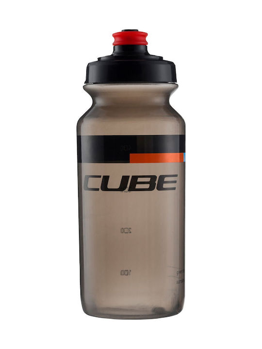 CUBE Teamline Πλαστικό Παγούρι Ποδηλάτου 500ml Μαύρο