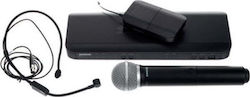 Shure Wireless Dynamic / Condenser (Small Diaphragm) Microphone BLX1288/P31 Combo T11 Head / Handheld Voice