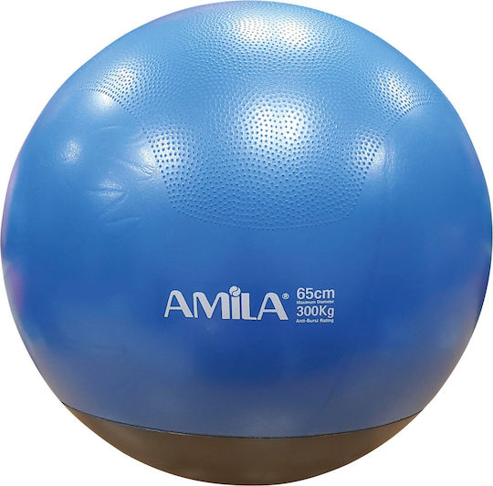 AMILA Pilates Ball 65cm 1.1kg In Blue Colour