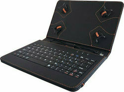 Yenkee Flip Cover mit Tastatur Universell 7-8 Zoll Schwarz Yenkee Flip Cover mit Tastatur Universell 7-8 Zoll Schwarz
