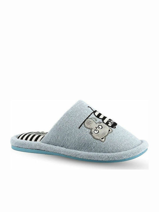 Parex Women's Slipper In Light Blue Colour 10120070.C