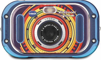 Vtech Kidizoom Touch 5.0 Compact Camera 5MP with 3.5" Display Blue