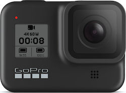GoPro Hero8 Action Camera 4K Ultra HD με WiFi Μαύρη με Οθόνη 2"